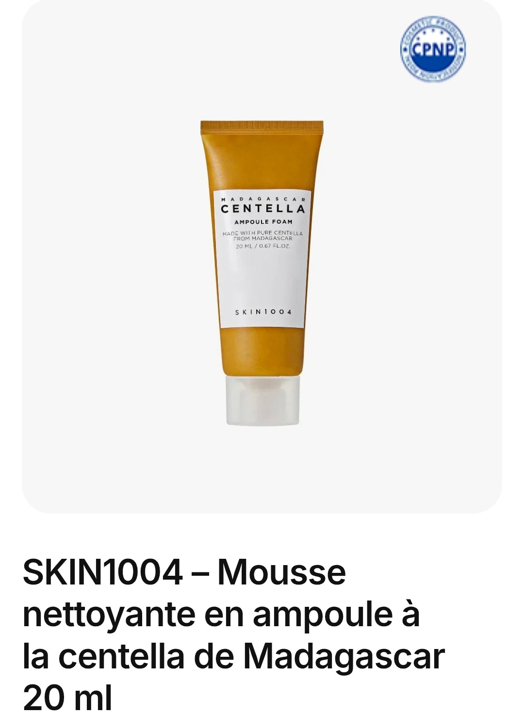 Nettoyant/ exfoliant 1 (Copie)