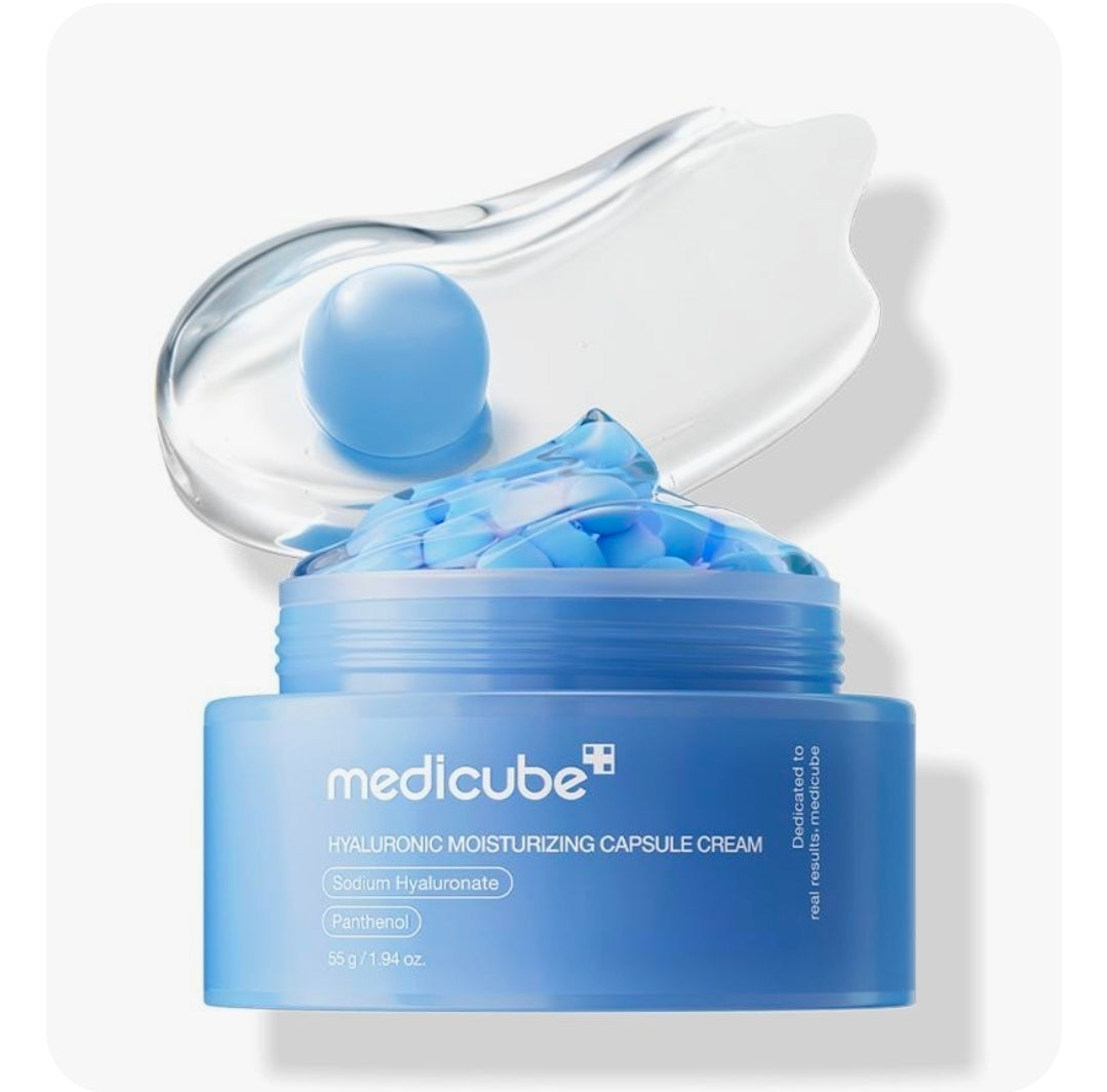 Medicube – Crème hydratante en capsules à l'acide hyaluronique, 55 g