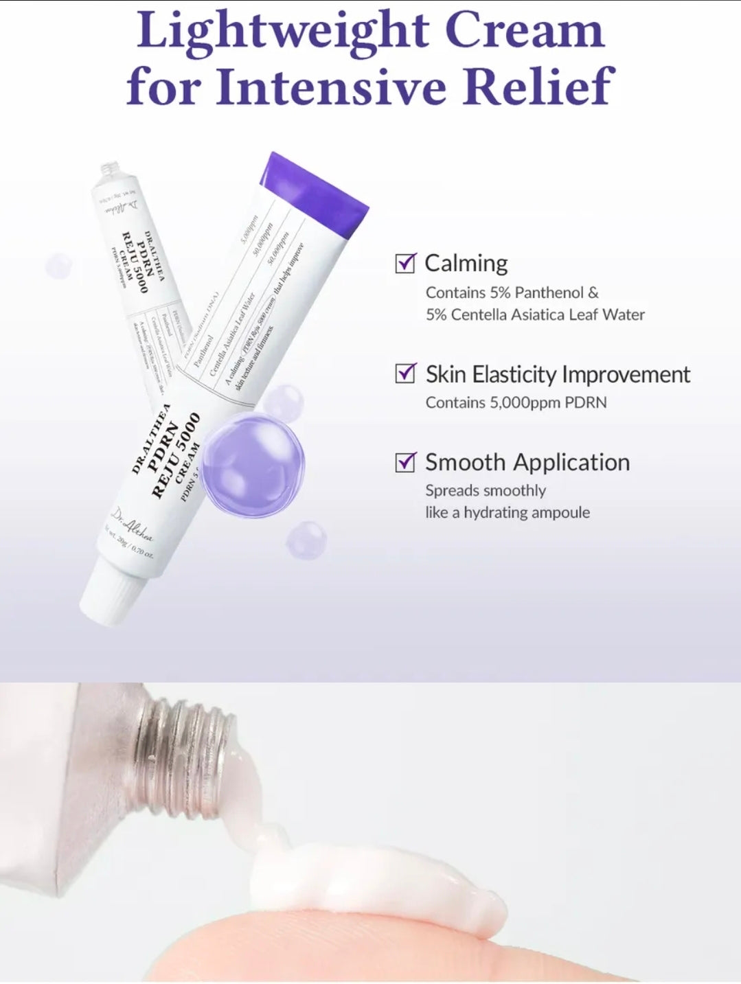 Dr. Althea - Reju 5000 Cream - Crème hydratante apaisante