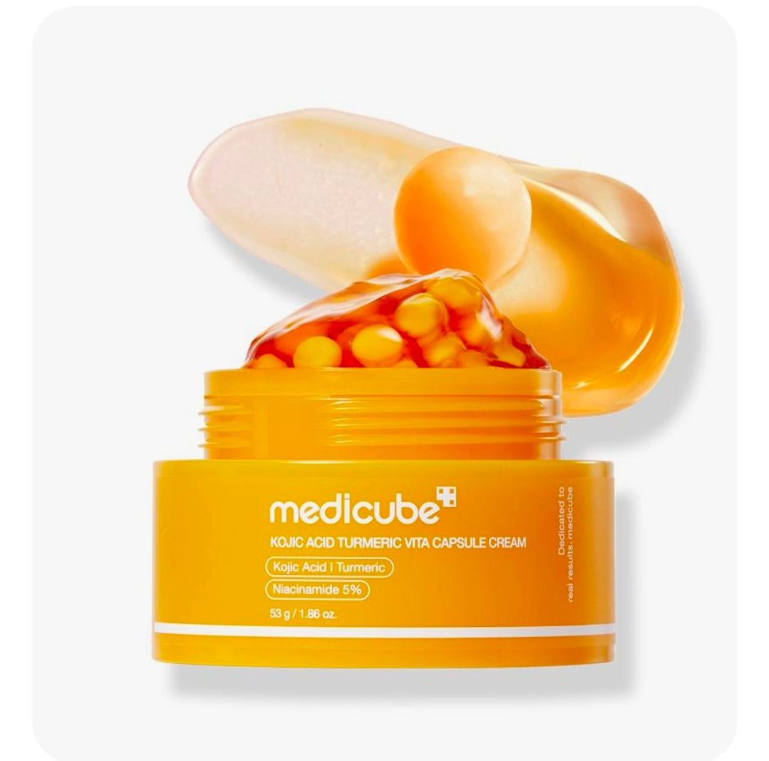 Medicube – Crème en capsules à l'acide kojique et au curcuma Vita 53 g